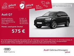 Mythosschwarz metallic Gebraucht 2025 Audi Q7 S-Line SUV | 65.890 € (Fairer Preis)