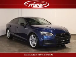 Blau Gebraucht 2017 Audi A5 S-Line Coupé | 20.800 € (Guter Preis)