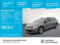 Mondsteingrau Gebraucht 2022 VW Golf VIII Life Kombi | 20.490 € (Guter Preis)