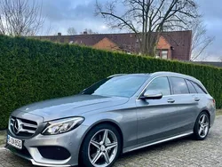 Grau Gebraucht 2015 Mercedes C220 AMG line Kombi | 17.900 € (Teuer)