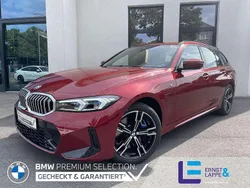 Fire red Gebraucht 2024 BMW 330e M Sport Kombi | 48.880 € (Etwas zu teuer)