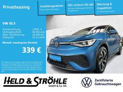 Costa azul metallic/schwarz Gebraucht 2024 VW ID.5 Pro SUV | 40.710 € (Superpreis)