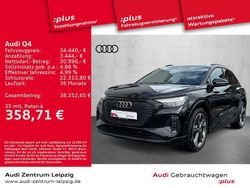 Mythosschwarz metallic Gebraucht 2022 Audi Q4 e-tron Ambiente SUV | 34.440 € (Fairer Preis)