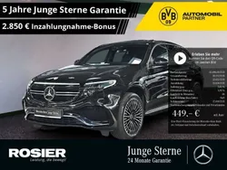 Schwarz / obsidianschwarz Gebraucht 2022 Mercedes EQC400 AMG line SUV | 43.490 € (Fairer Preis)