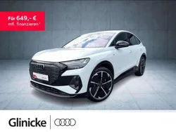 Weiss Gebraucht 2024 Audi Q4 Sportback e-tron S-Line SUV | 49.370 €