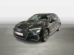 Mythosschwarz Gebraucht 2023 Audi A3 Sportback e-tron S-Line Limousine | 32.860 € (Etwas zu teuer)