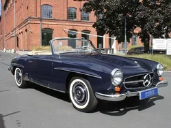 Blau Gebraucht 1958 Mercedes 190 Cabrio | 145.000 €