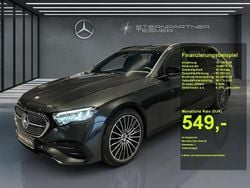Grau Gebraucht 2024 Mercedes E300 AMG Limousine | 50.800 € (Superpreis)