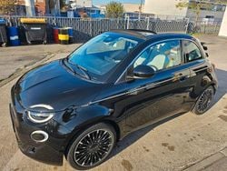 Schwarz Gebraucht 2021 Fiat 500e La Prima Cabrio | 17.000 € (Superpreis)