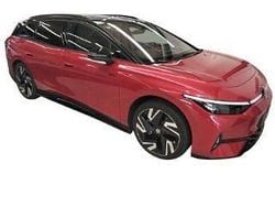 Rot Gebraucht 2025 VW ID.7 GTX Kombi | 50.879 € (Superpreis)