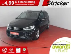 Schwarz Gebraucht 2019 VW Touran R-line Van / Kleinbus | 23.949 € (Superpreis)