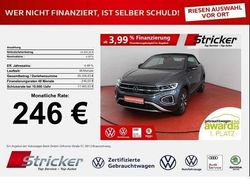 Rauchgrau metallic Gebraucht 2025 VW T-Roc Cabriolet Goal Cabrio | 24.913 € (Superpreis)