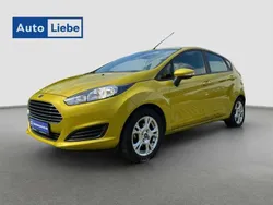 Mustard olivegelb metallic Gebraucht 2013 Ford Fiesta SYNC Edition Kleinwagen | 7.899 € (Teuer)