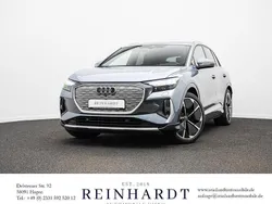Geysirblau metallic Gebraucht 2022 Audi Q4 e-tron S-Line SUV | 34.645 € (Guter Preis)