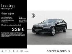 Ebony schwarz metallic Gebraucht 2024 Skoda Superb Selection Kombi | 33.990 € (Fairer Preis)