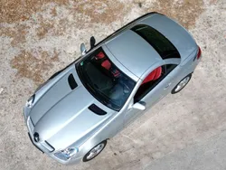 Silber Gebraucht 2008 Mercedes SLK200 Cabrio | 14.499 € (Fairer Preis)