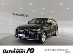Schwarz Gebraucht 2023 Audi Q7 S-Line SUV | 62.440 € (Superpreis)