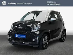 Schwarz Gebraucht 2024 Smart ForTwo Electric Drive Passion Exclusive Cabrio | 18.290 € (Fairer Preis)