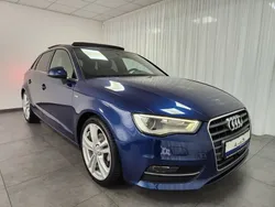 Scubablau metallic Gebraucht 2015 Audi A3 Sportback S-Line Limousine | 18.490 € (Etwas zu teuer)