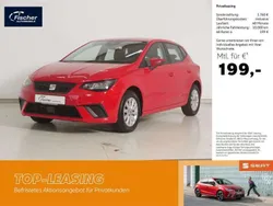 Rot Gebraucht 2022 Seat Ibiza Style Limousine | 15.980 € (Fairer Preis)