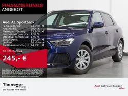 Blau Gebraucht 2024 Audi A1 Sportback Advanced Kleinwagen | 24.790 € (Fairer Preis)