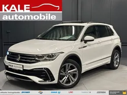 Weiß (pure white) Gebraucht 2021 VW Tiguan R-line SUV | 37.970 € (Etwas zu teuer)