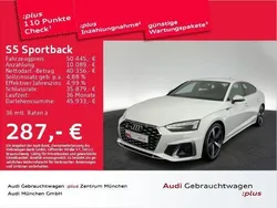 Ibisweiß Gebraucht 2023 Audi S5 Sportback Ambiente Kleinwagen | 50.445 € (Superpreis)