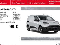 Weiß Neu 2025 Toyota Proace City Van | 23.622 € (Superpreis)