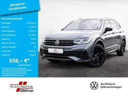 Grau Gebraucht 2022 VW Tiguan Allspace R-line SUV | 45.990 € (Teuer)