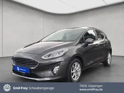 Grau Gebraucht 2021 Ford Fiesta Titanium Kleinwagen | 15.790 € (Fairer Preis)