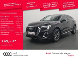 Schwarz Gebraucht 2019 Audi Q3 Sportback S-Line SUV | 29.988 € (Fairer Preis)