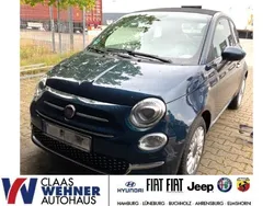 Blau Gebraucht 2021 Fiat 500C Dolcevita Cabrio | 12.440 € (Guter Preis)