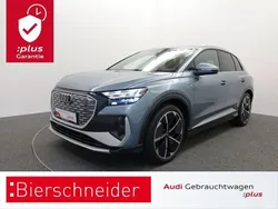 Blau Gebraucht 2021 Audi Q4 e-tron S-Line SUV | 42.950 € (Etwas zu teuer)