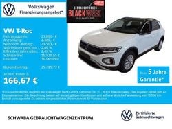 Pure white/schwarz Gebraucht 2025 VW T-Roc Life SUV | 23.890 € (Superpreis)