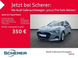 Grau Gebraucht 2024 Audi A3 Sportback S-Line Limousine | 38.990 € (Fairer Preis)