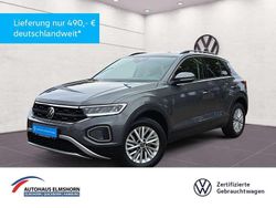 Indiumgrau metallic Gebraucht 2024 VW T-Roc Life SUV | 24.420 € (Fairer Preis)