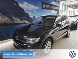 Schwarz Gebraucht 2017 VW Tiguan Highline SUV | 18.900 € (Guter Preis)