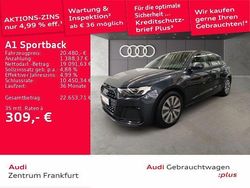 Grau Gebraucht 2022 Audi A1 Sportback Advanced Kleinwagen | 19.850 € (Fairer Preis)