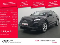 Schwarz Gebraucht 2022 Audi Q4 Sportback e-tron S-Line SUV | 35.488 € (Teuer)