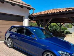 Blau Gebraucht 2015 Mercedes C220 AMG line Kombi | 15.450 €