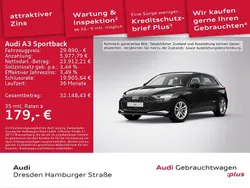 Schwarz Gebraucht 2025 Audi A3 Sportback Advanced Plus Limousine | 29.890 € (Fairer Preis)
