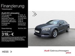 Monsungrau (metallic) Gebraucht 2019 Audi A3 Comfort Limousine | 17.945 € (Guter Preis)