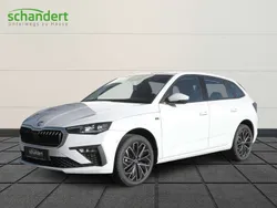 Moonweiß metallic (weiß) Gebraucht 2024 Skoda Scala Drive Kleinwagen | 31.440 €