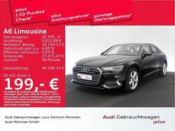 Mythosschwarz metallic Gebraucht 2023 Audi A6 Sport Limousine | 35.995 € (Superpreis)