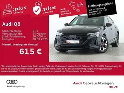 Mythosschwarz metallic Gebraucht 2024 Audi Q8 e-tron S-Line SUV | 68.010 € (Teuer)