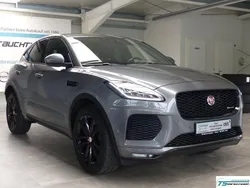 Grau corris grey (metallic) Gebraucht 2020 Jaguar E-Pace Chequered Flag SUV | 28.490 € (Etwas zu teuer)