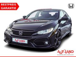 Grau Gebraucht 2017 Honda Civic Elegance Limousine | 16.990 € (Fairer Preis)