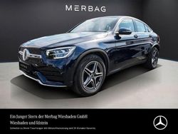 Blau Gebraucht 2022 Mercedes GLC400d AMG line Coupé | 47.660 € (Guter Preis)