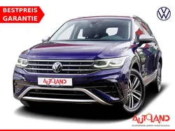 Atlantic blue metallic (metallic) Gebraucht 2022 VW Tiguan Allspace Elegance SUV | 38.950 € (Etwas zu teuer)