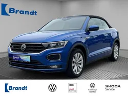 Ravennablau metallic (metallic) Gebraucht 2022 VW T-Roc Cabriolet R-line Cabrio | 27.890 € (Guter Preis)